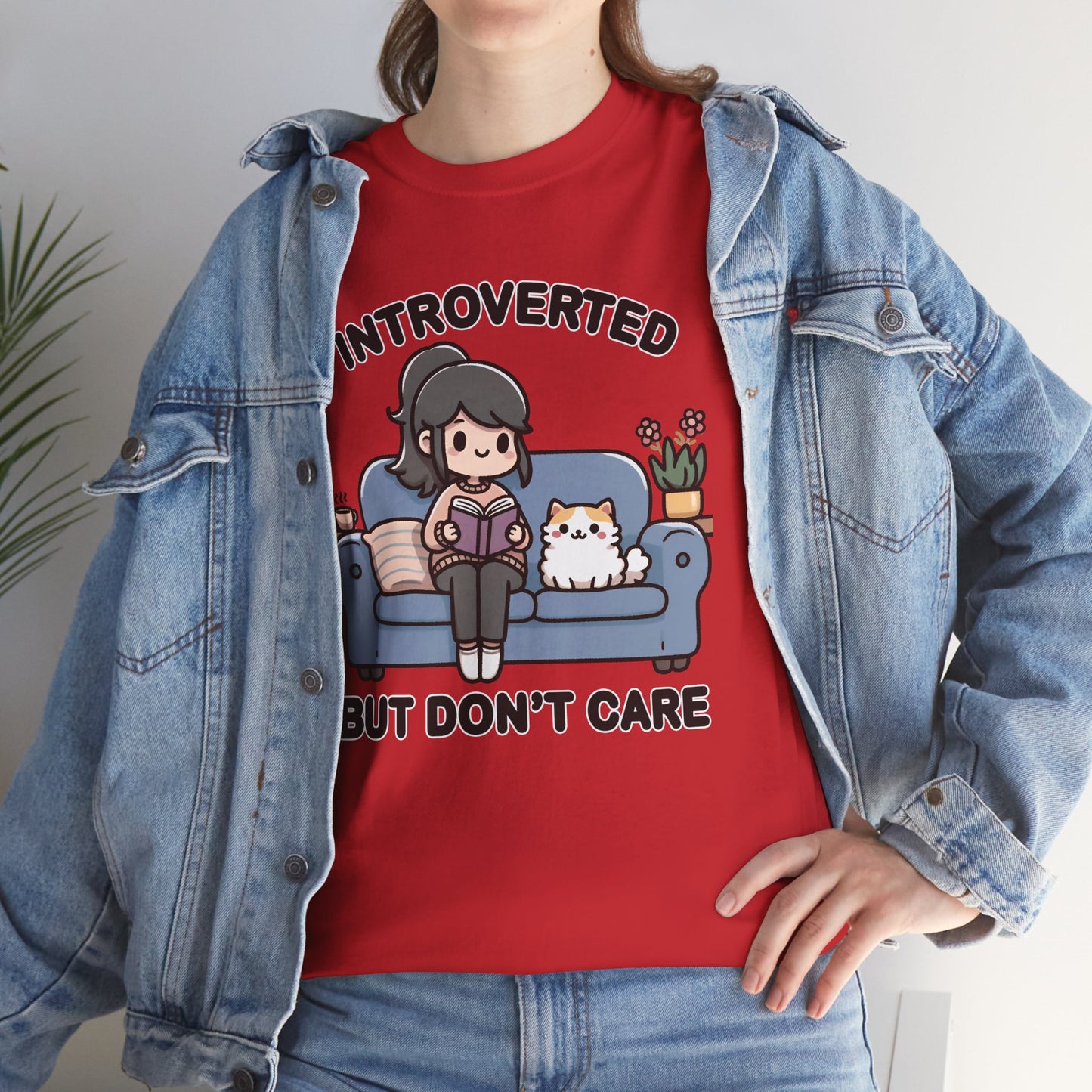 Introverted But Don't Care T-Shirt