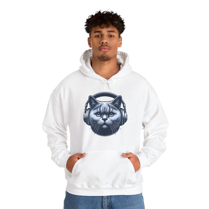 Headphones Cat Hoodie