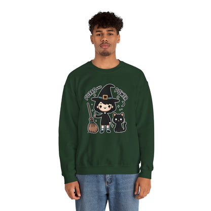 Purrs & Power Sweatshirt