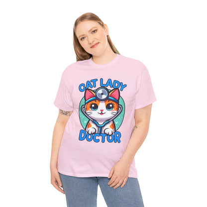 Cat Lady Doctor T-Shirt