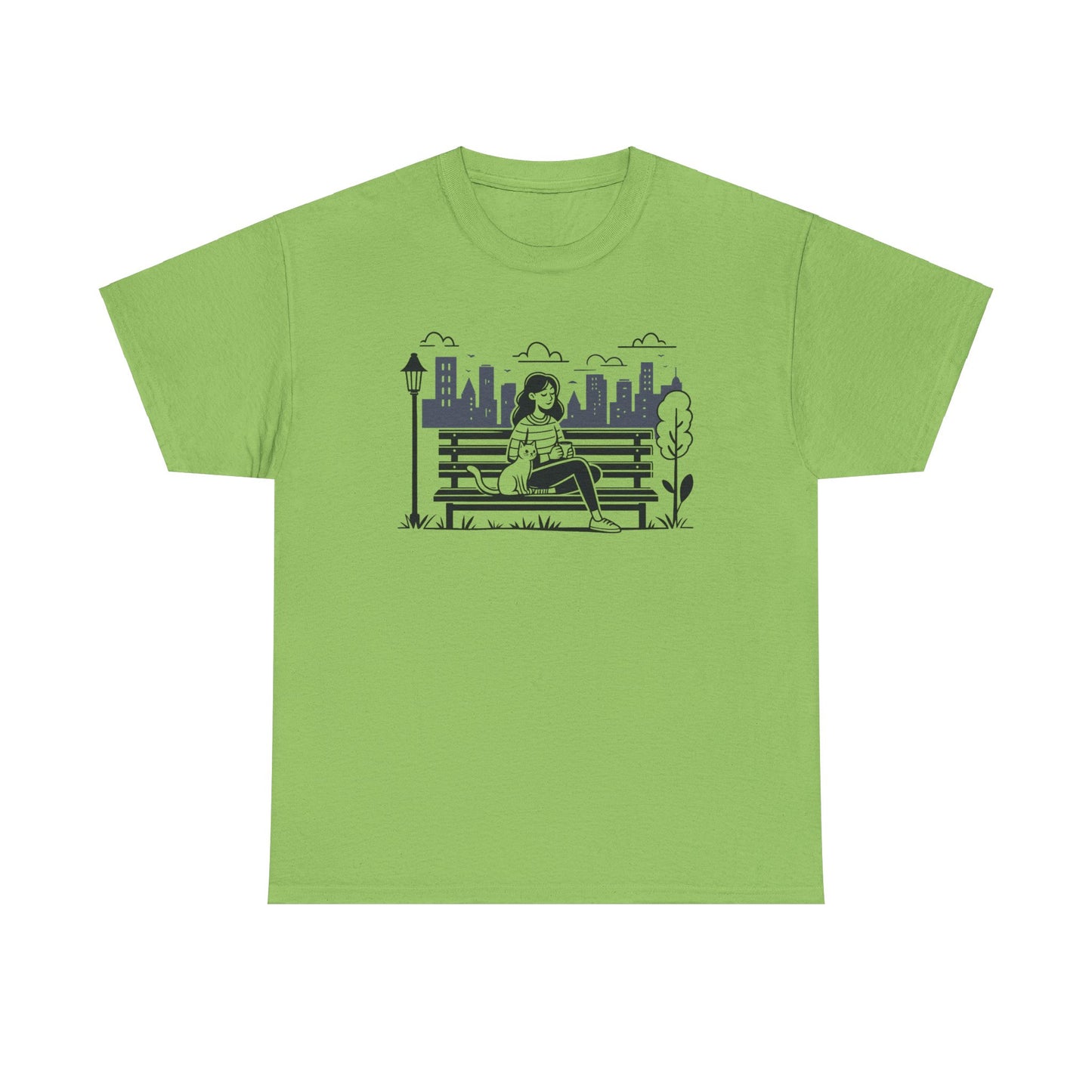 Cat Bench Chill T-Shirt