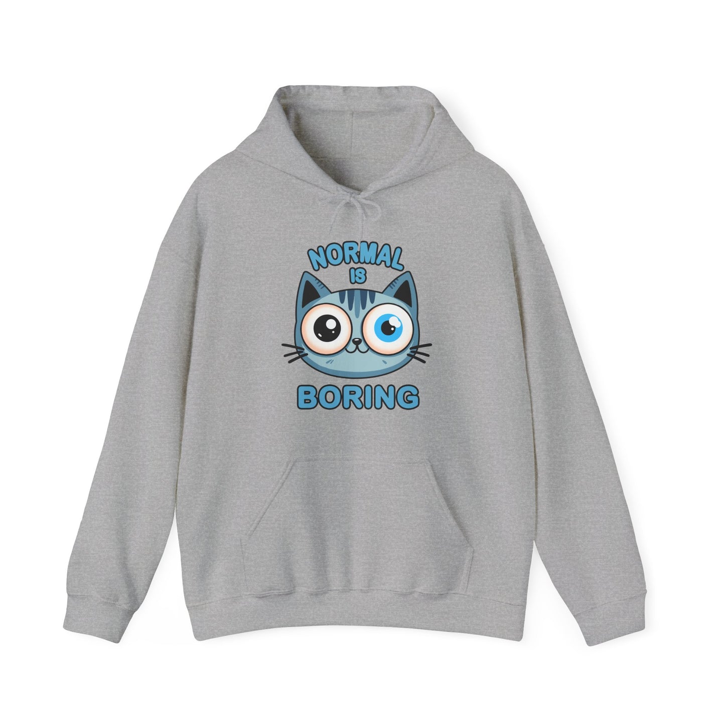 Normal is Boring Gender-Neutral Hoodie