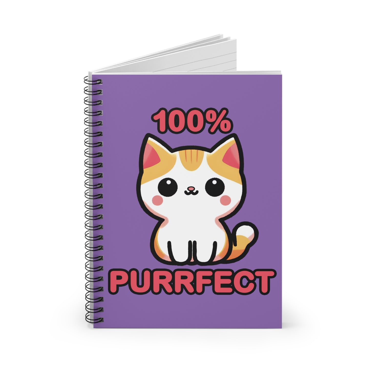 100% Purrfect Notebook