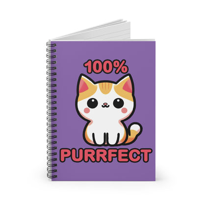 100% Purrfect Notebook