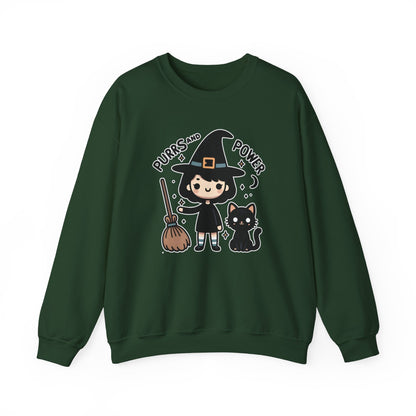 Purrs & Power Sweatshirt