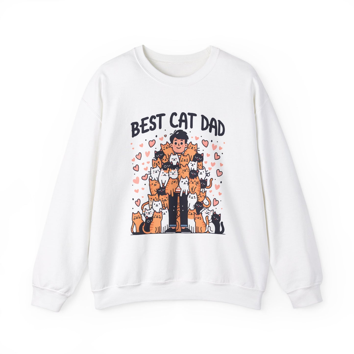 Best Cat Dad Sweatshirt