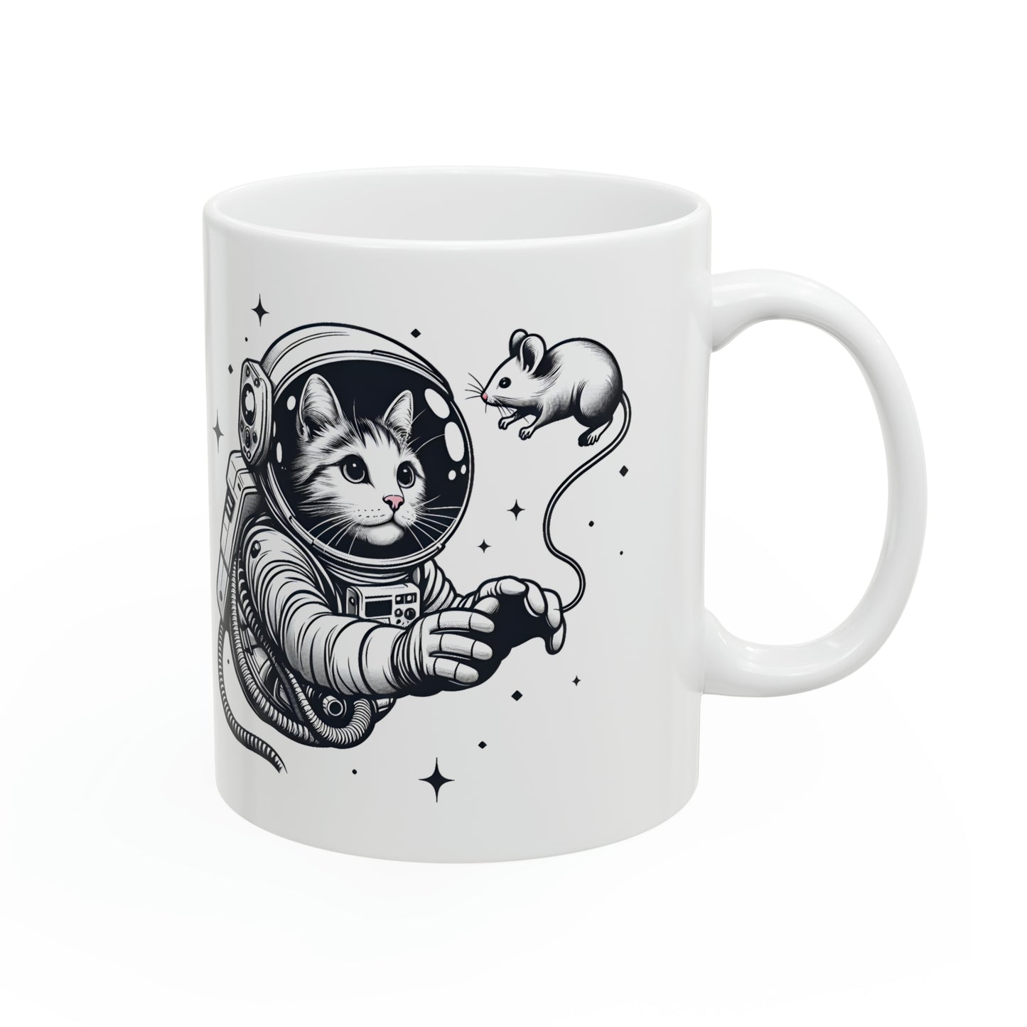 Astronaut Cat Mug