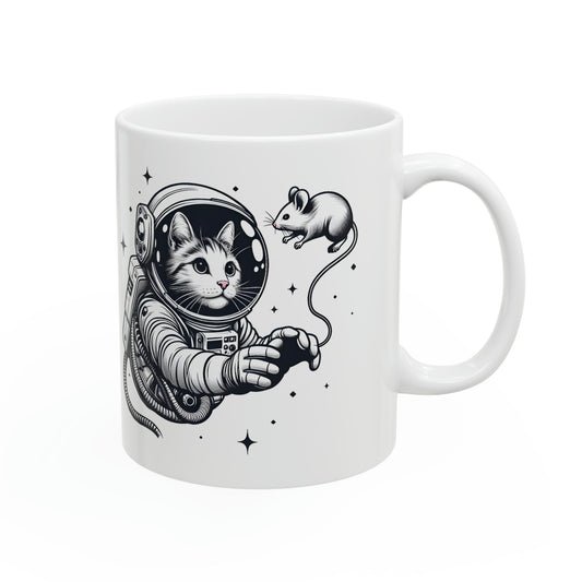 Astronaut Cat Mug