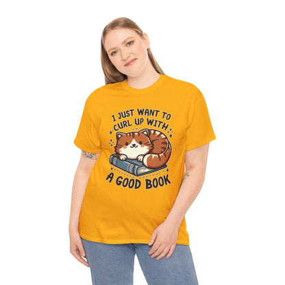 Curl Up With a Good Book T-Shirt