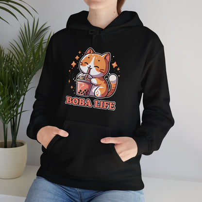 Boba Life Cat Hoodie