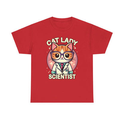 Cat Lady Scientist T-Shirt