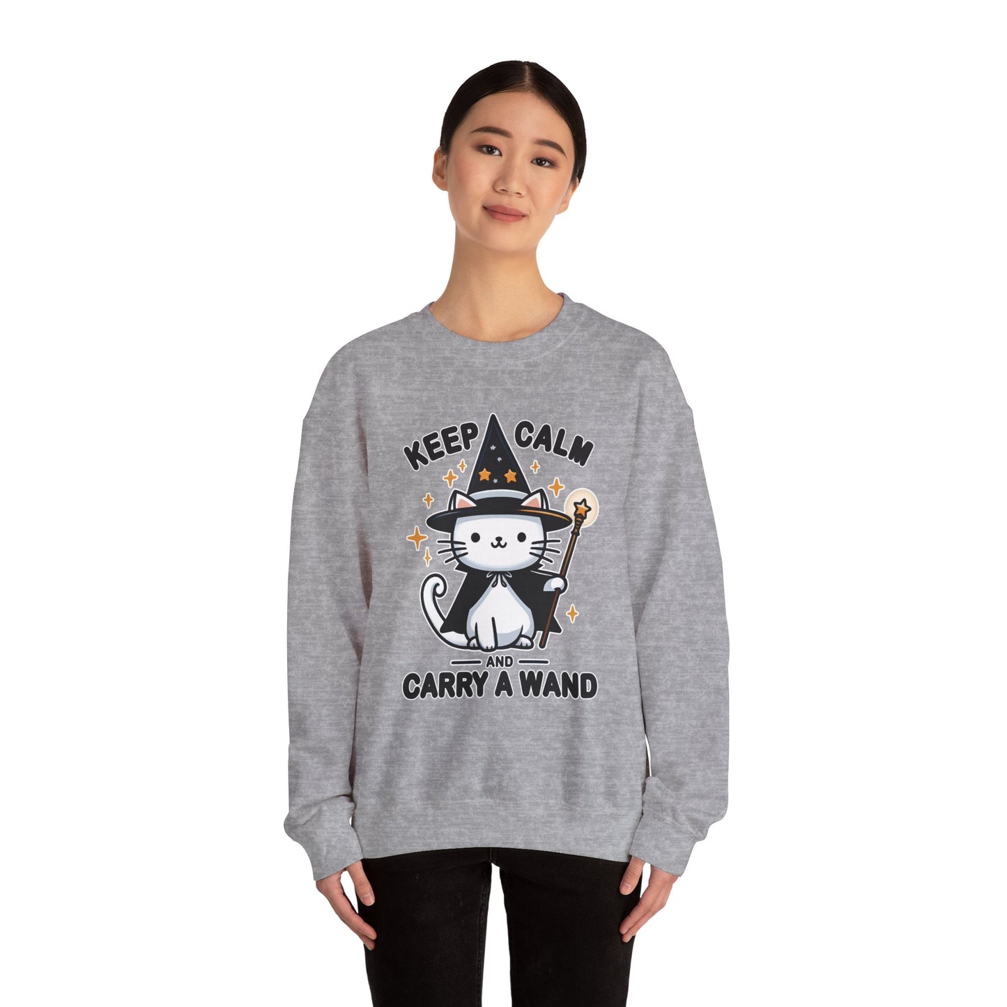 Keep Calm and Carry a Wand Sweatshirt