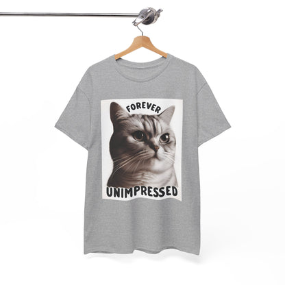 Forever Unimpressed Cat T-Shirt