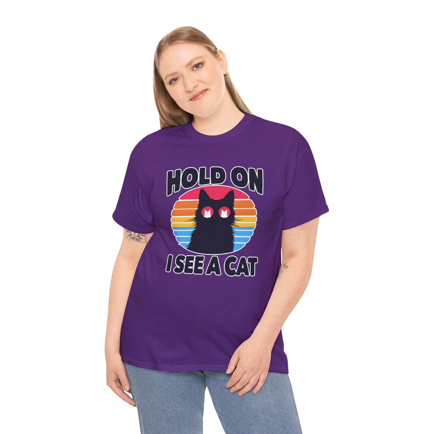 Hold On. I See a Cat T-Shirt