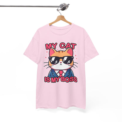 My Cat is my Boss T-Shirt