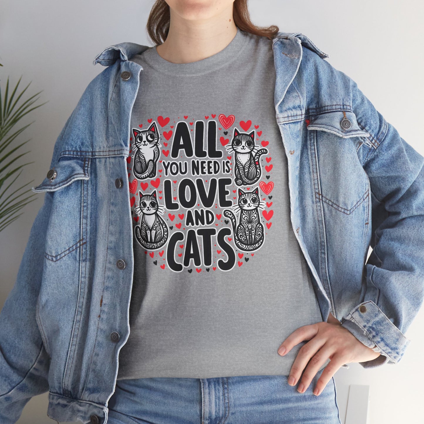 All You Need is Love & Cats T-Shirt