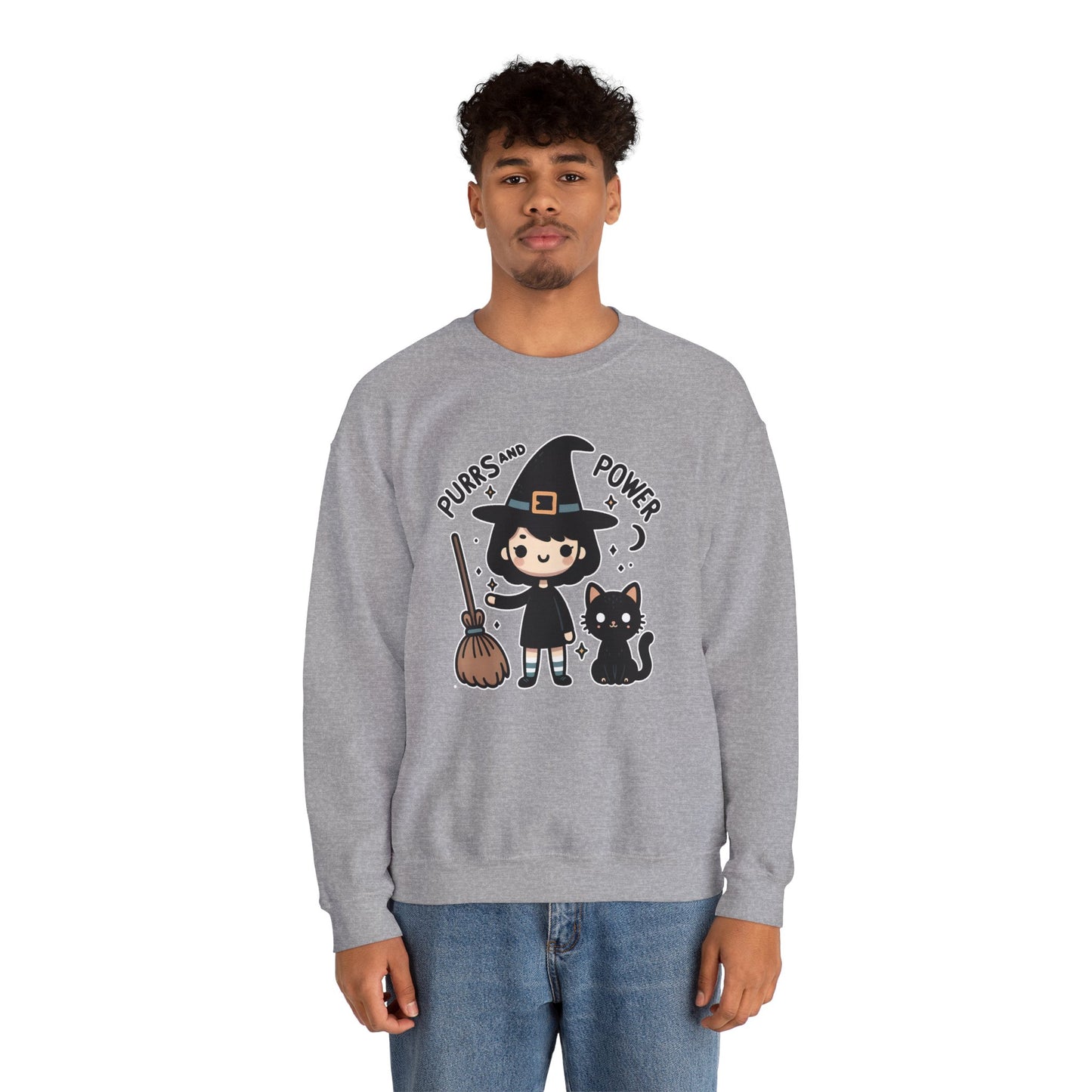 Purrs & Power Sweatshirt