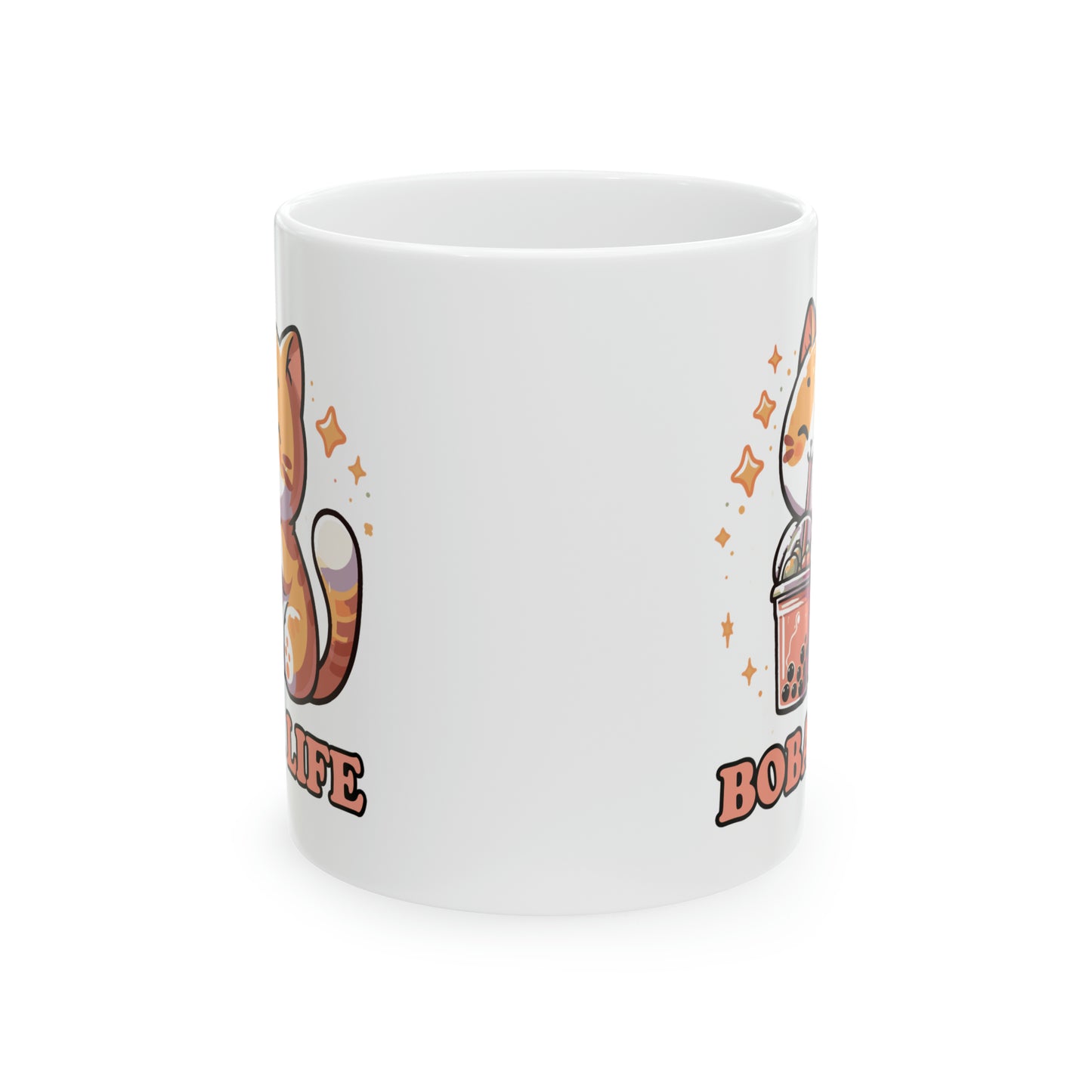 Boba Life Cat Mug