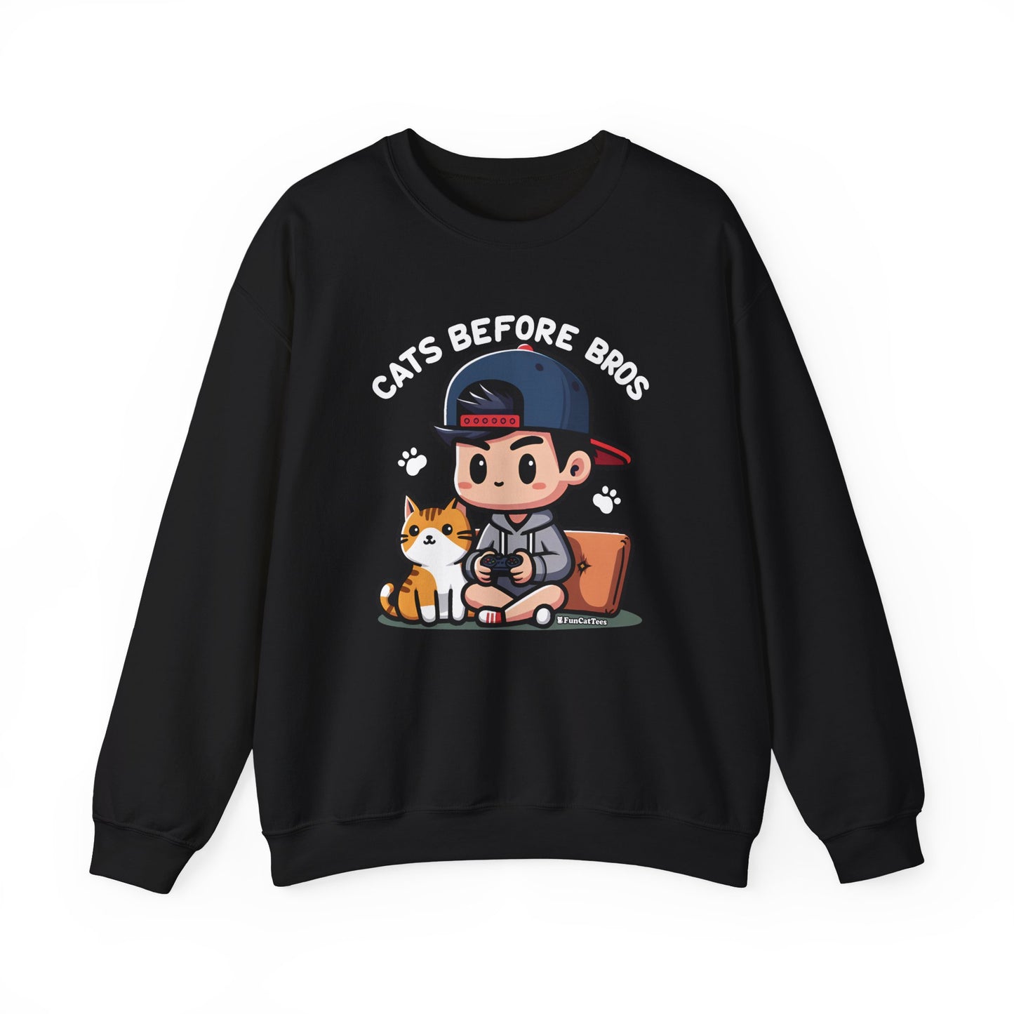 Cats Before Bros Sweatshirt