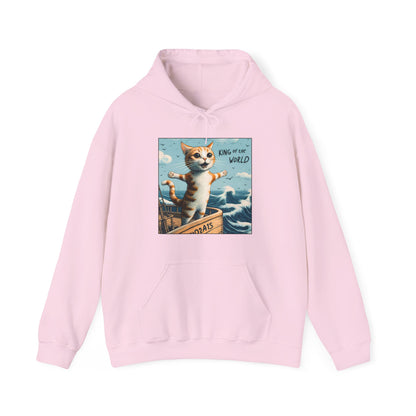 King of the World Gender-Neutral Hoodie