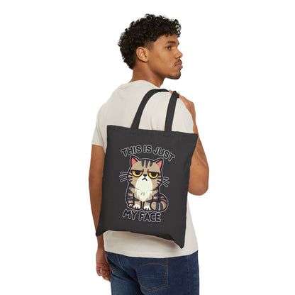 This is Just My Face Tote Bag