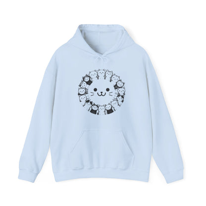 Happy Cats Gender-Neutral Hoodie