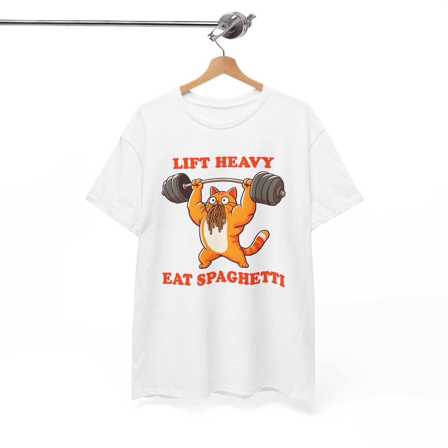 Lift Heavy, Eat Spaghetti T-Shirt