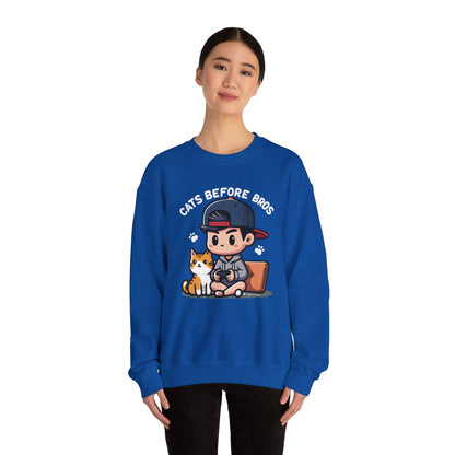 Cats Before Bros Sweatshirt