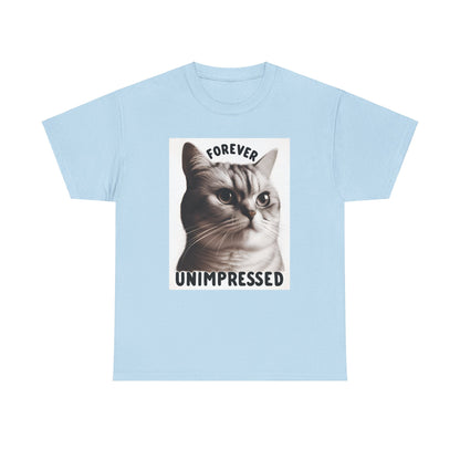 Forever Unimpressed Cat T-Shirt