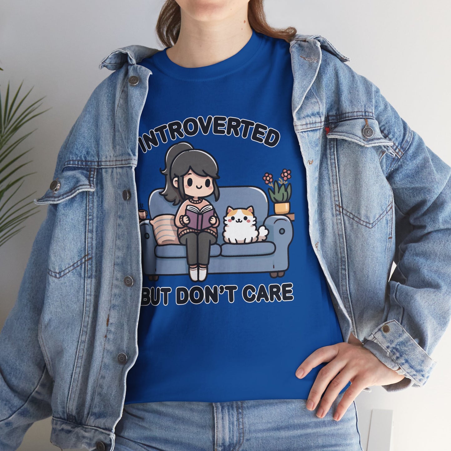 Introverted But Don't Care T-Shirt