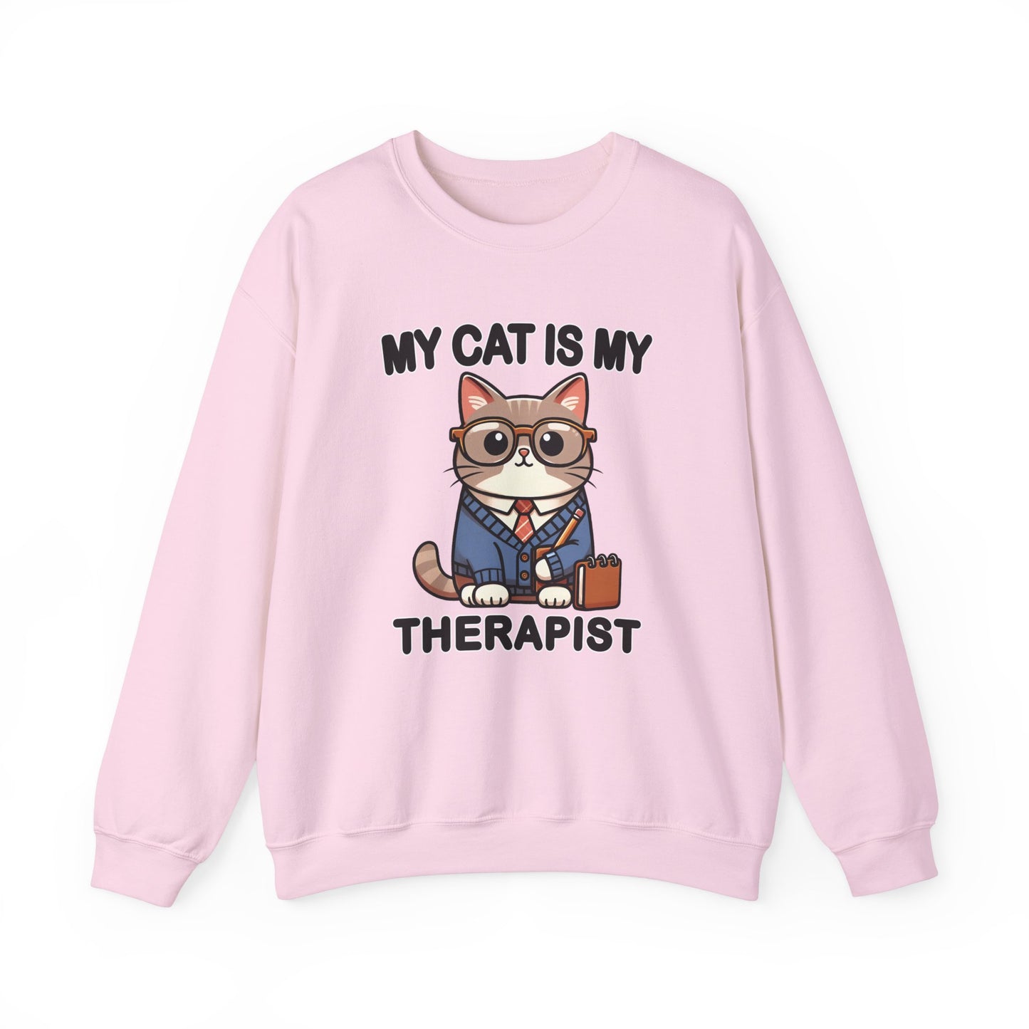 My Cat is My Therapist Sweatshirt