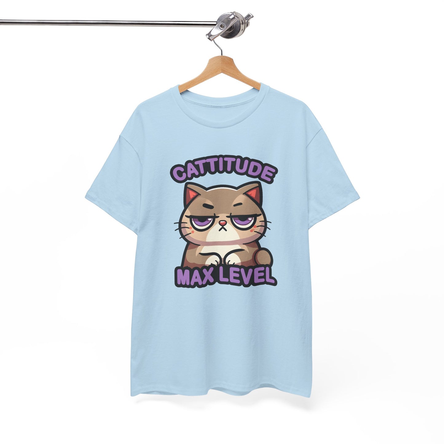 Cattitude Max Level T-Shirt