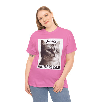 Forever Unimpressed Cat T-Shirt