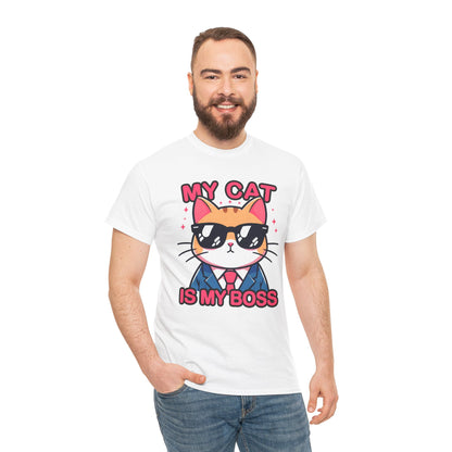 My Cat is my Boss T-Shirt