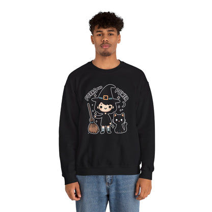 Purrs & Power Sweatshirt