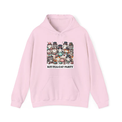 Kit-Tea-Cat Party Hoodie