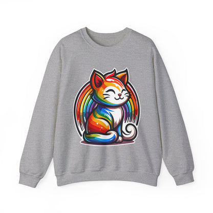 Rainbow Cat Sweatshirt