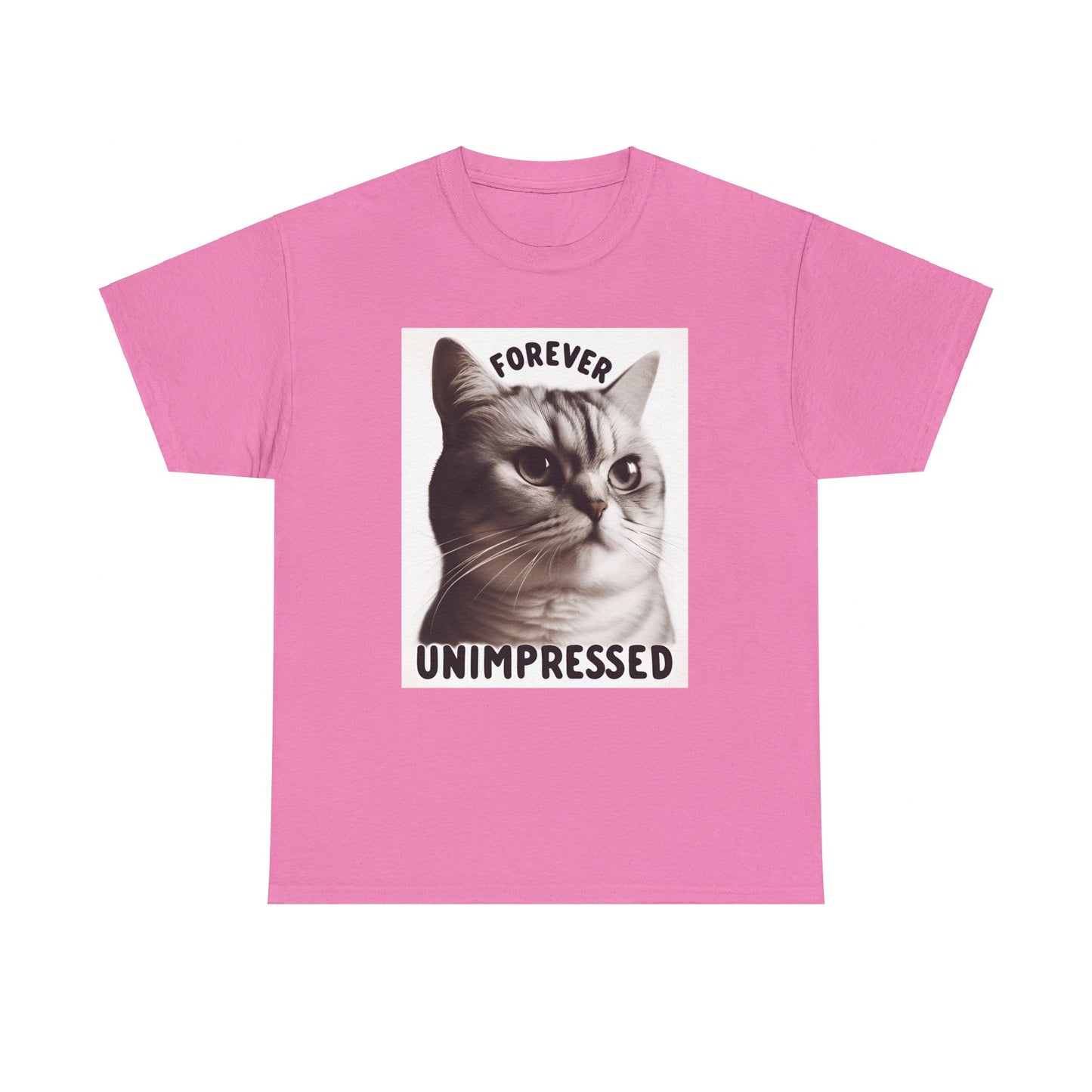 Forever Unimpressed Cat T-Shirt