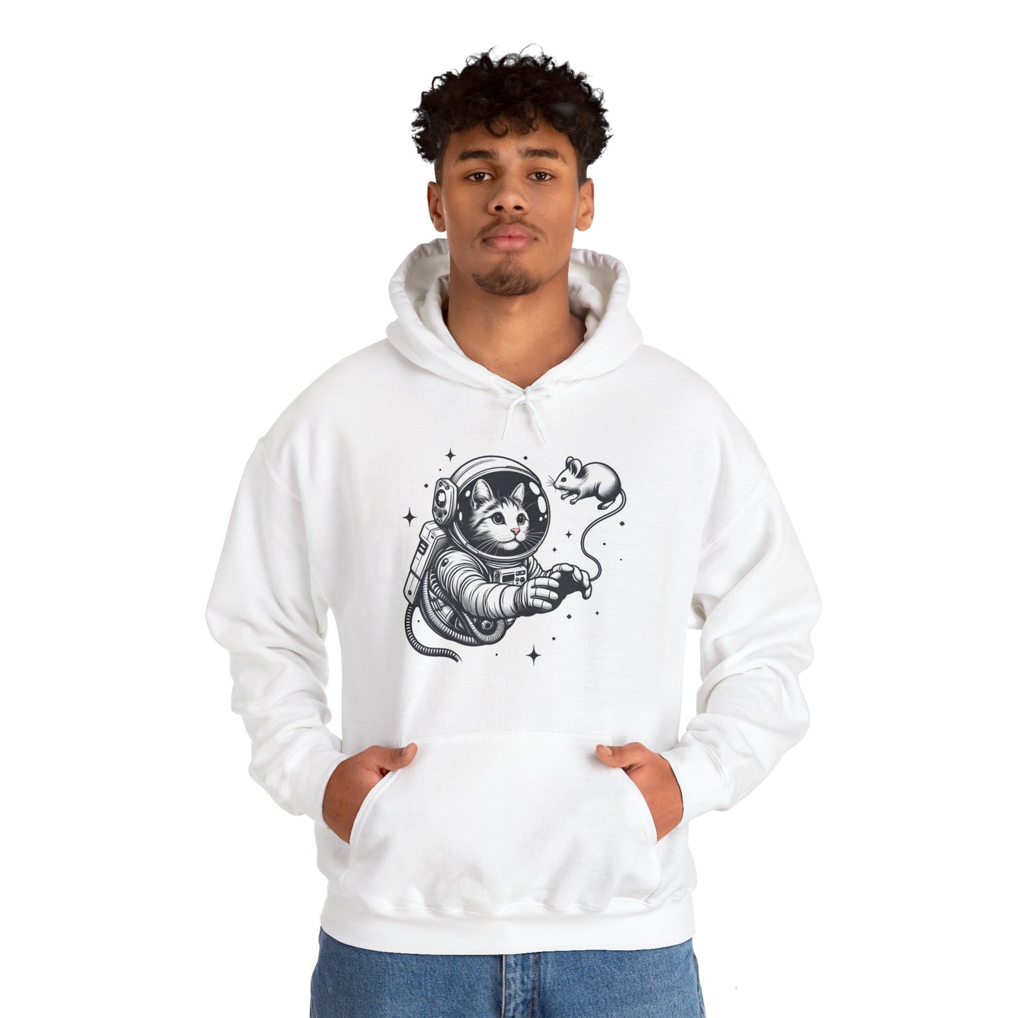 Astronaut Cat Hoodie