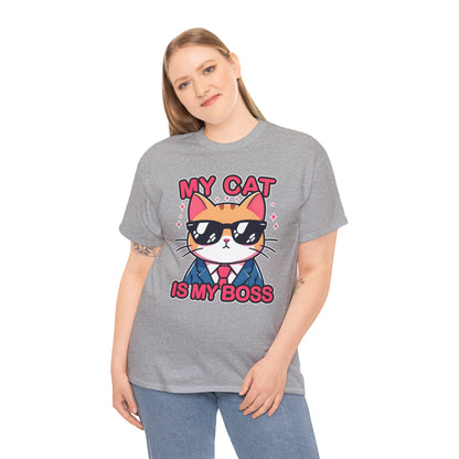 My Cat is my Boss T-Shirt