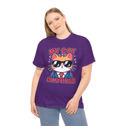 My Cat is my Boss T-Shirt