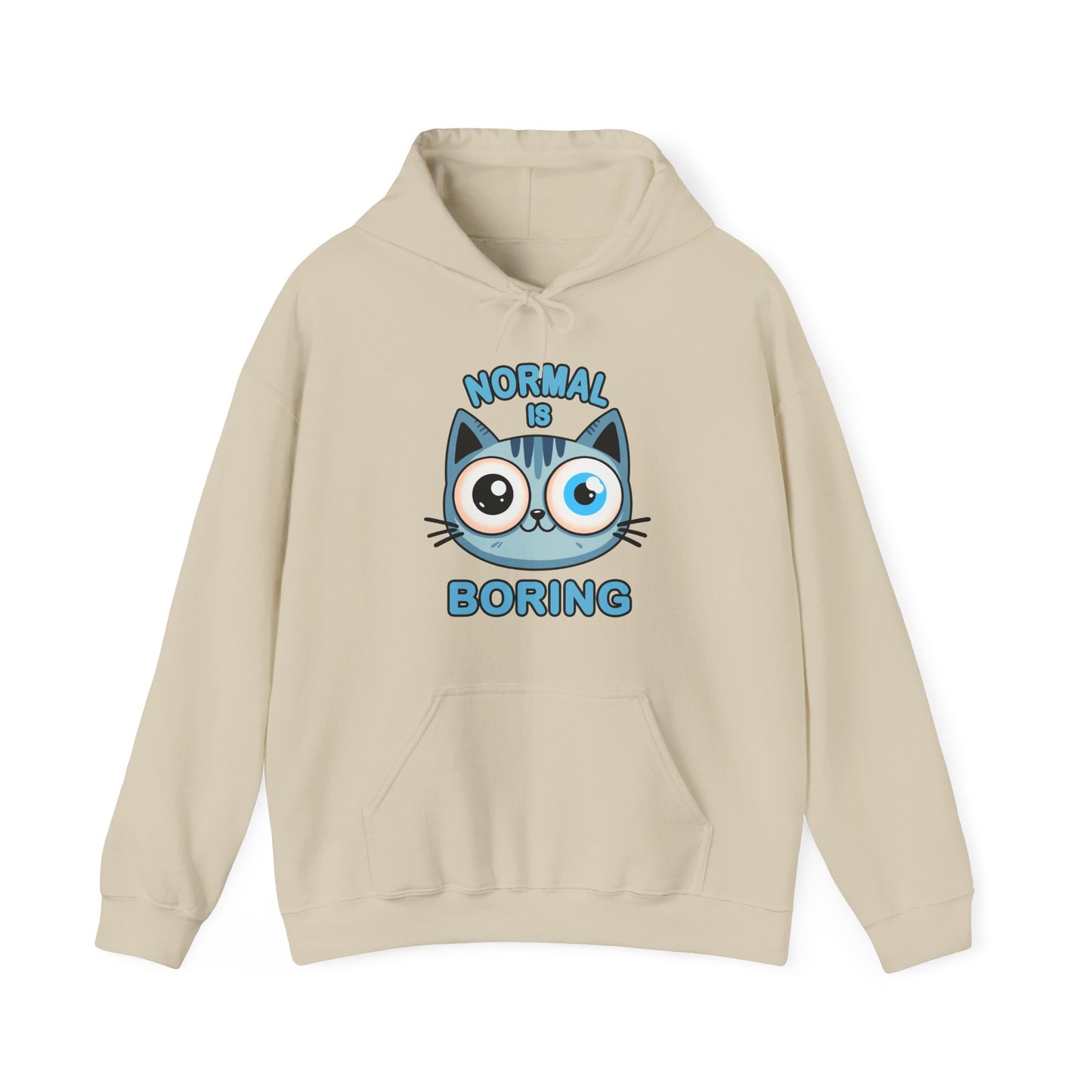 Normal is Boring Gender-Neutral Hoodie