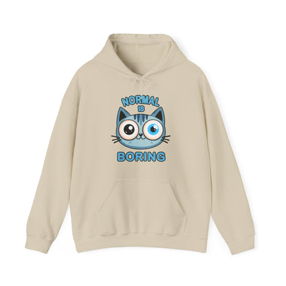 Normal is Boring Gender-Neutral Hoodie