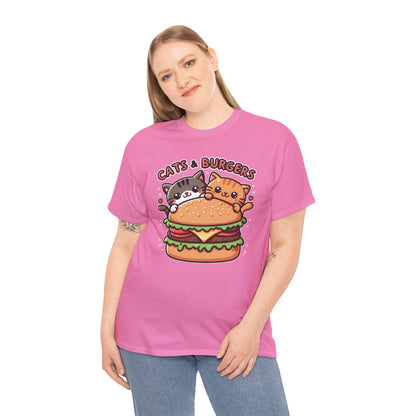 Cats & Burgers T-Shirt