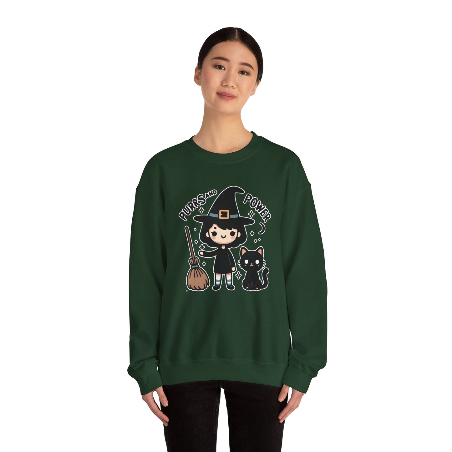 Purrs & Power Sweatshirt