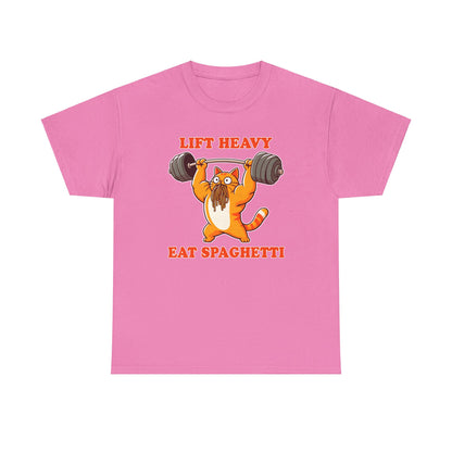 Lift Heavy, Eat Spaghetti T-Shirt