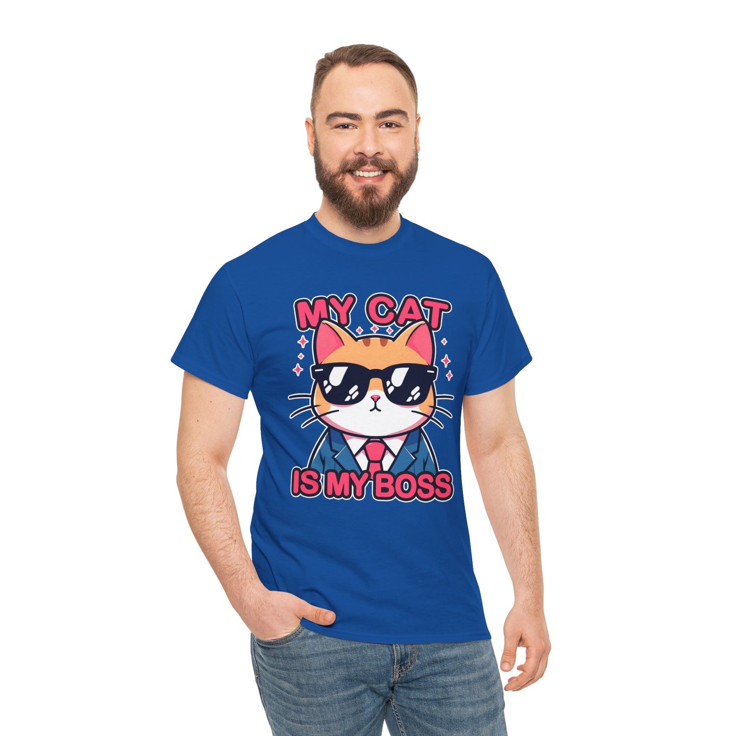 My Cat is my Boss T-Shirt