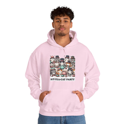 Kit-Tea-Cat Party Hoodie