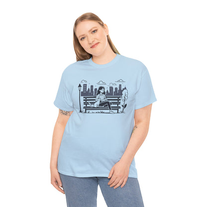 Cat Bench Chill T-Shirt