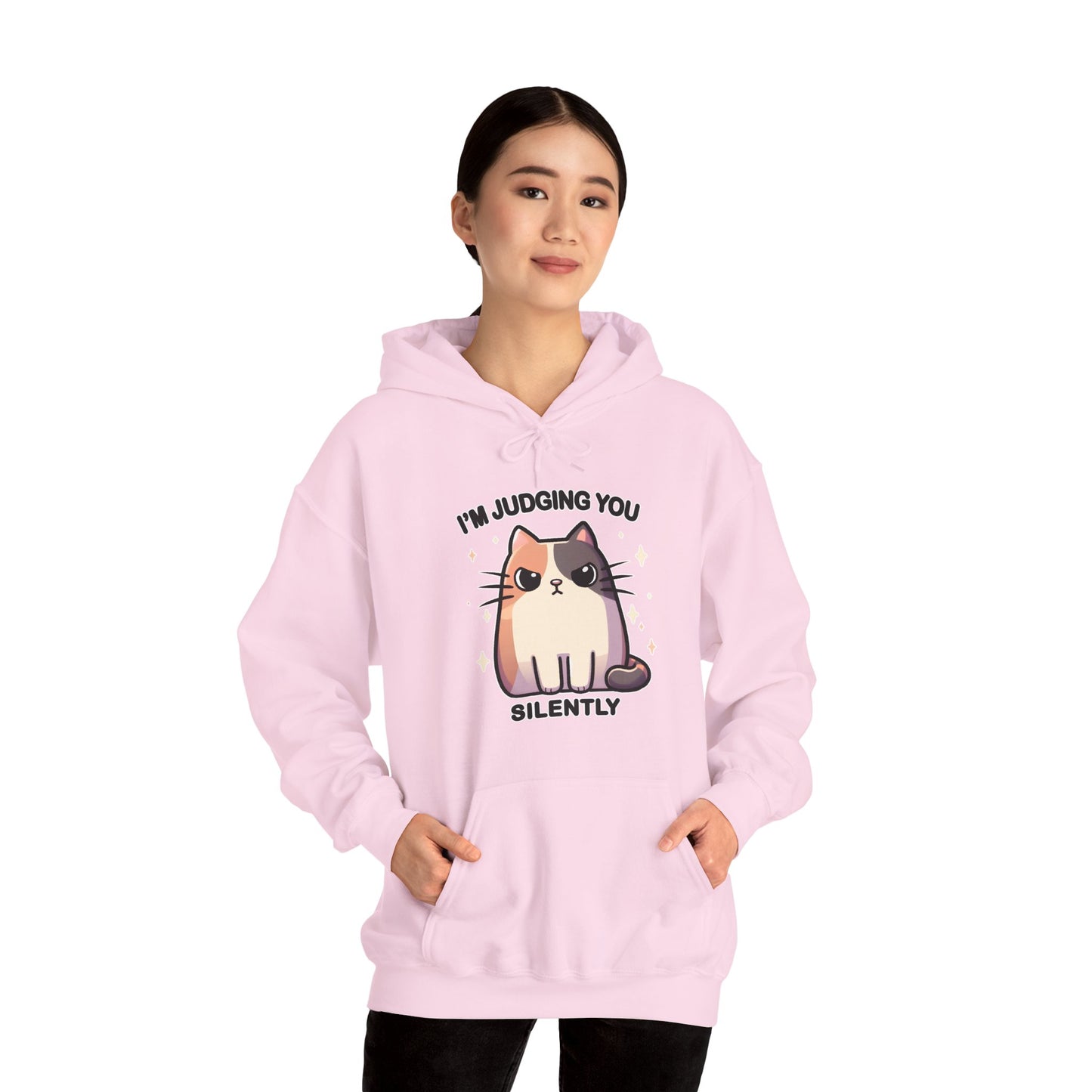 I'm Judging You Silently Gender-Neutral Hoodie